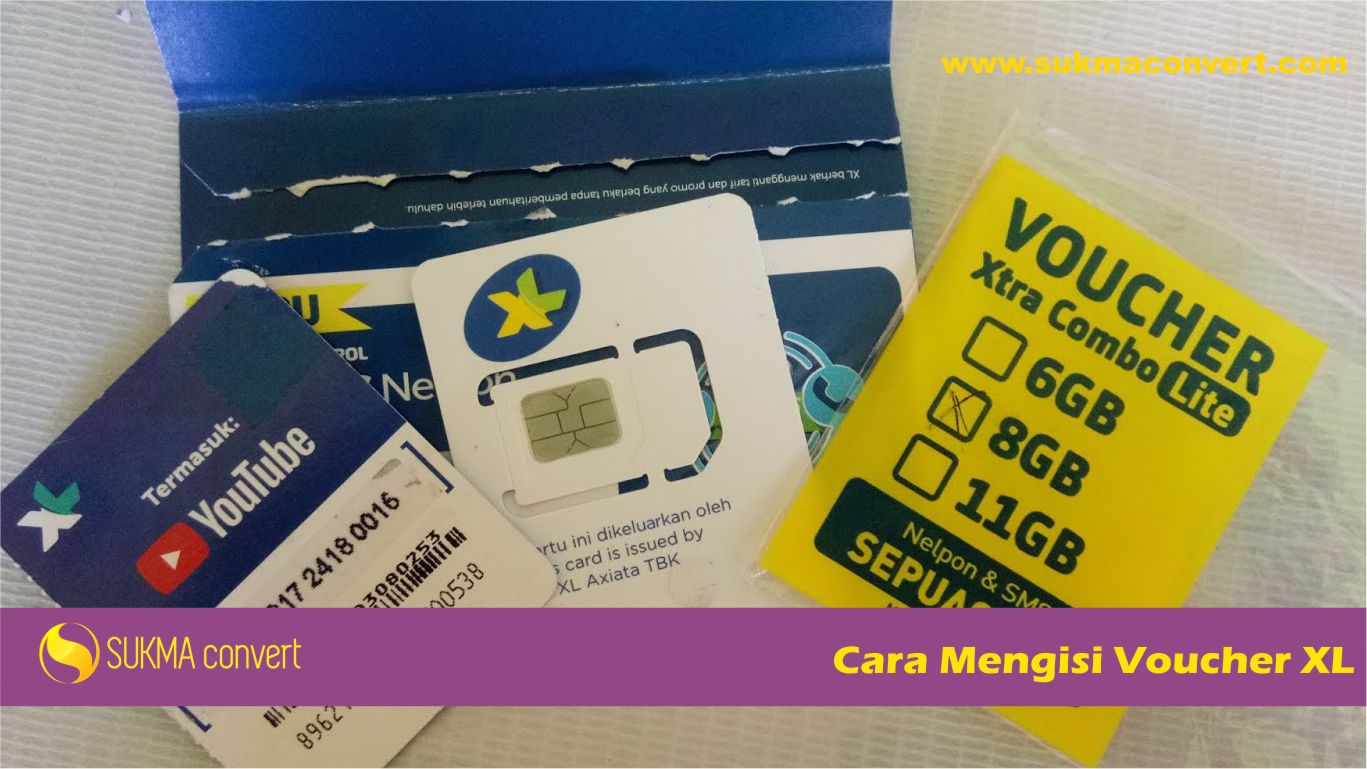 Cara Mengisi Voucher XL