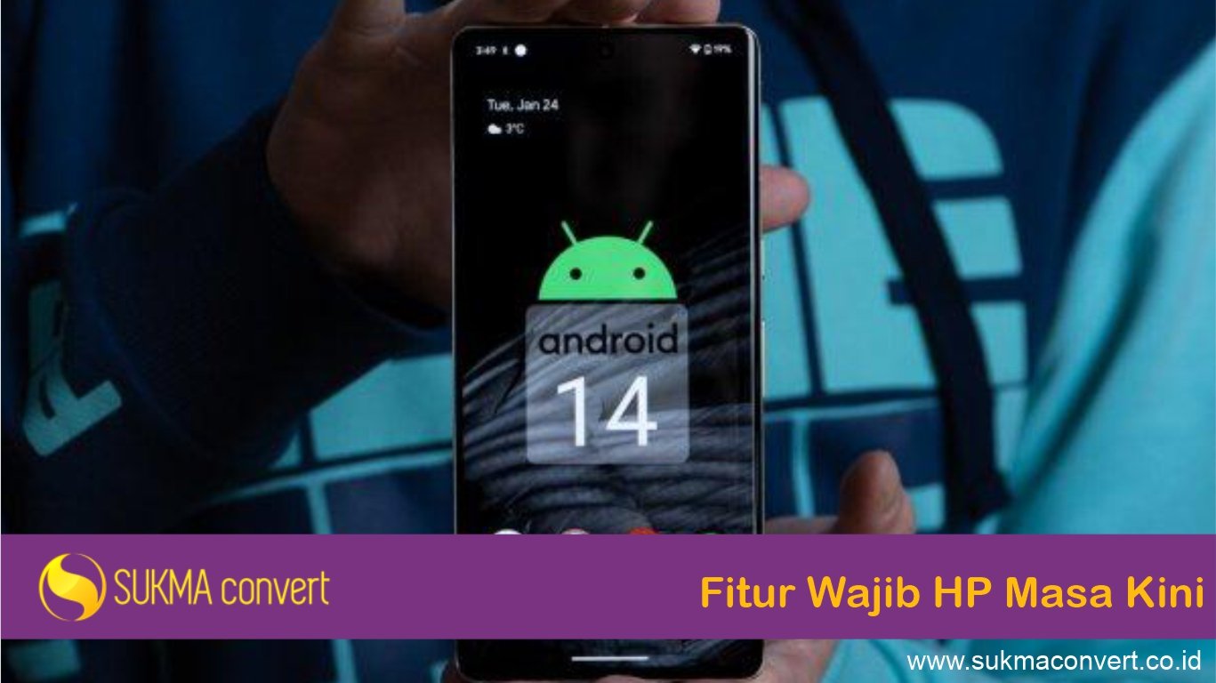 Fitur wajib HP masa kini