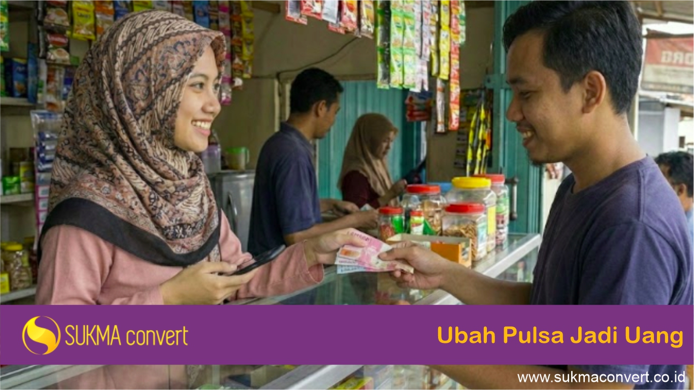 Ubah Pulsa Jadi Uang