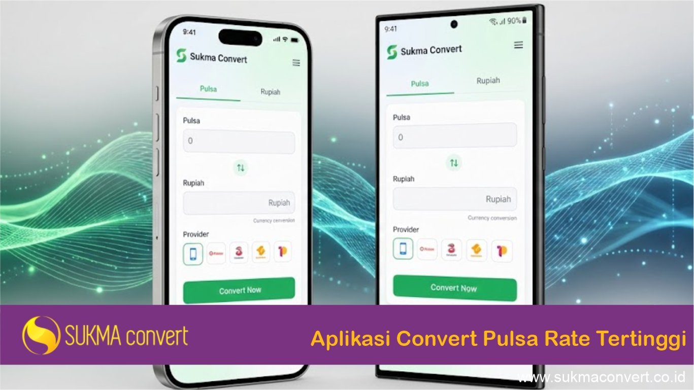 Aplikasi Convert Pulsa Rate Tertinggi