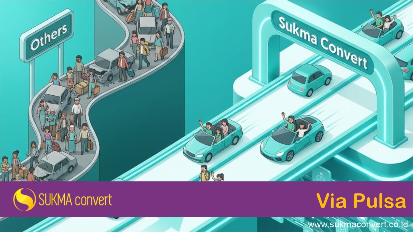 via pulsa