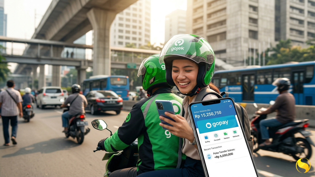 Cara Cairkan Pulsa ke Gopay