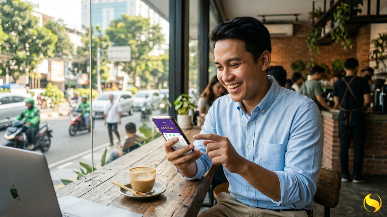 Cara Cairkan Pulsa ke OVO