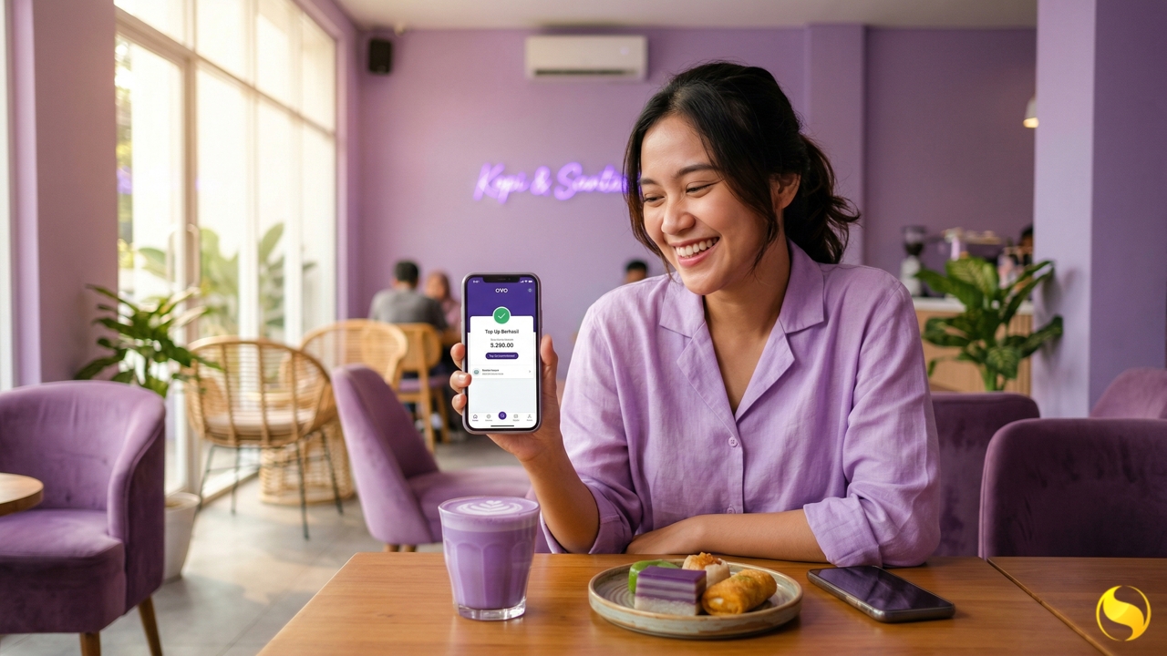 Cara transaksi pulsa ke ovo