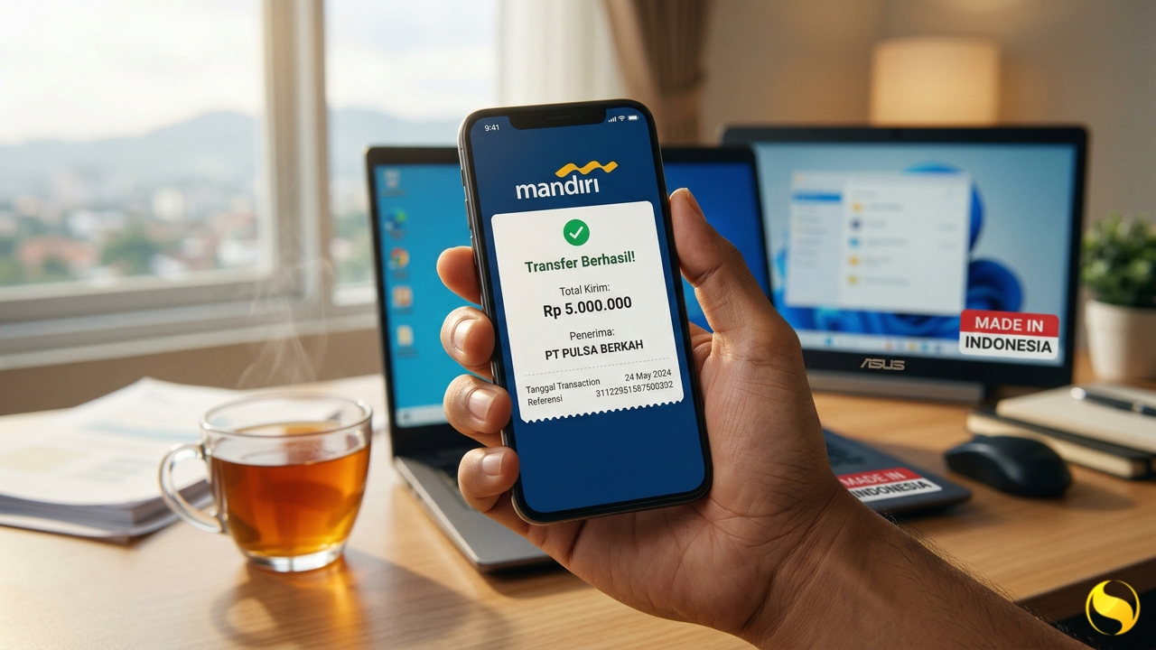 Cara transaksi pulsa ke uang