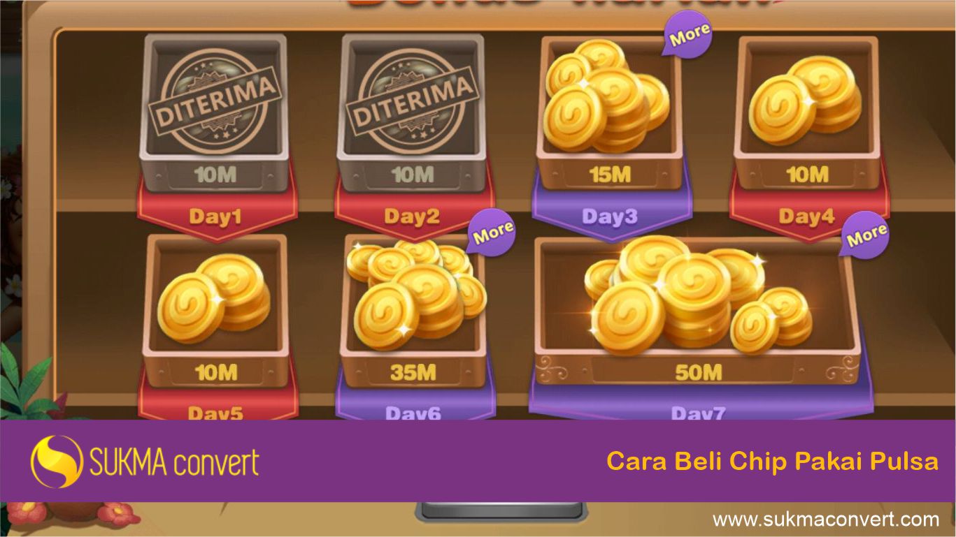 membeli chip dengan mudah untuk game