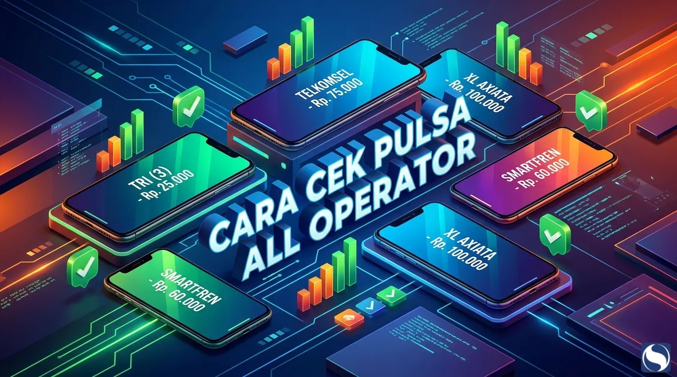 Cara cek pulsa all operator