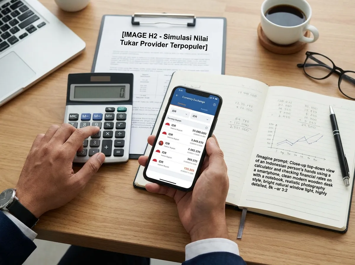 Simulasi Nilai Tukar Pulsa Provider Terpopuler Jadi Uang