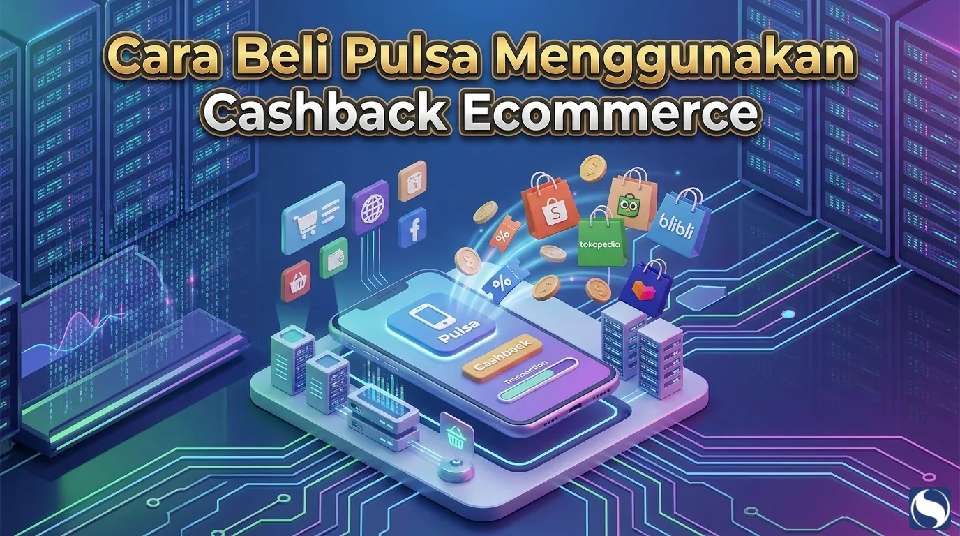 Cara Beli Pulsa Menggunakan Cashback Ecommerce