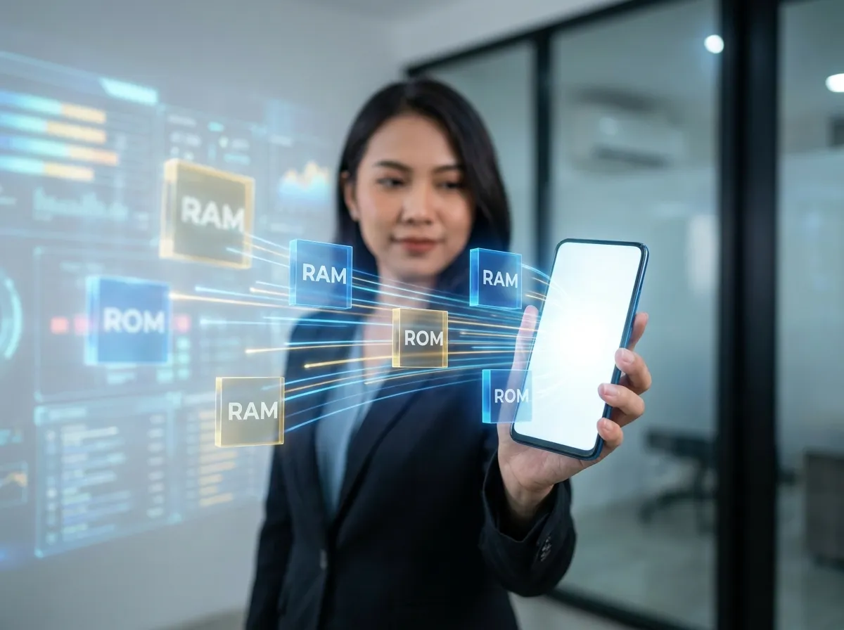 Istilah Spesifikasi Handphone untuk Saluran Memori (RAM & ROM)