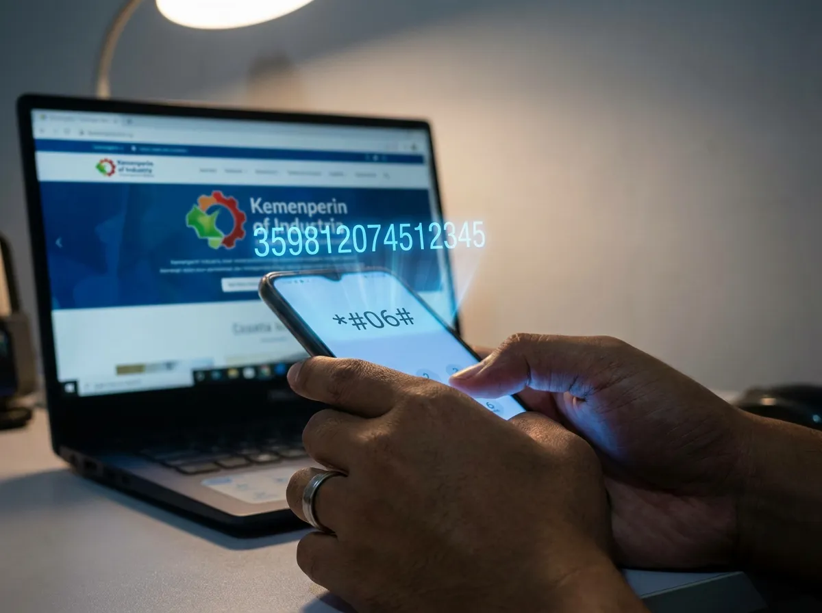Verifikasi Identitas Sinyal Melalui Situs IMEI Kemenperin