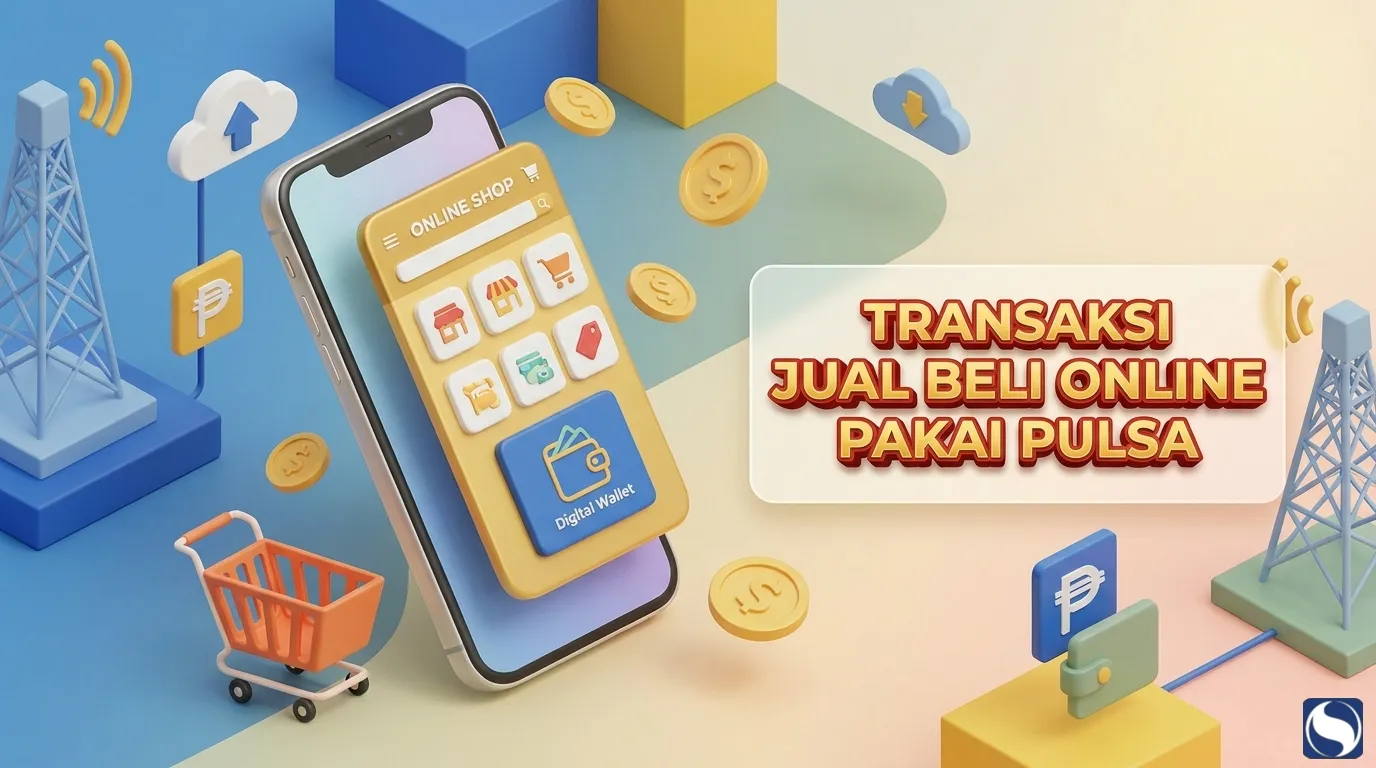 Transaksi Jual Beli Online Pakai Pulsa