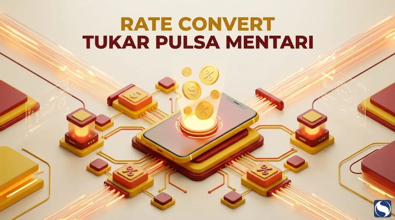 rate convert tukar pulsa mentari