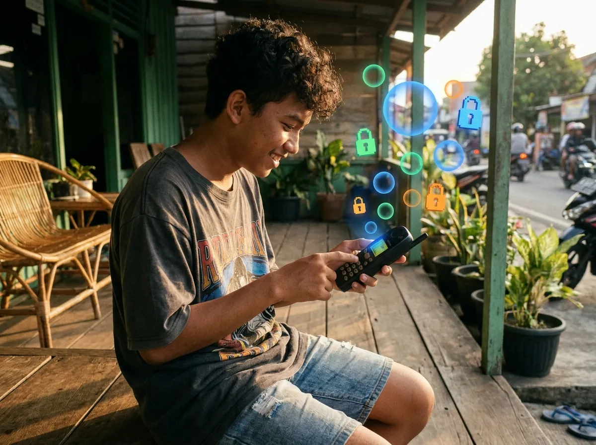 2G (Generasi Kedua) Lahirnya SMS dan Jaringan Digital (1991 - Radiolinja Finlandia)