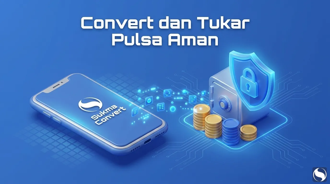 Convert dan Tukar Pulsa Aman