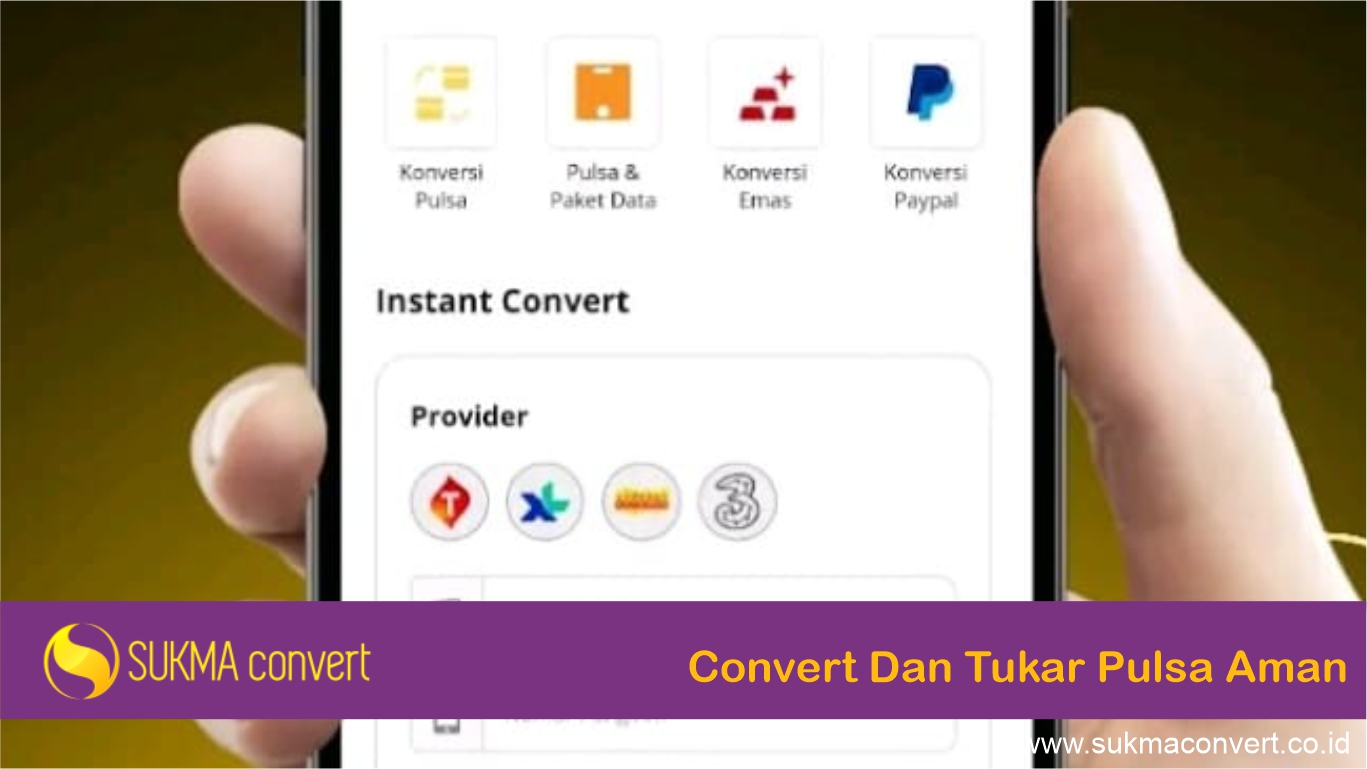 Convert dan Tukar Pulsa Aman