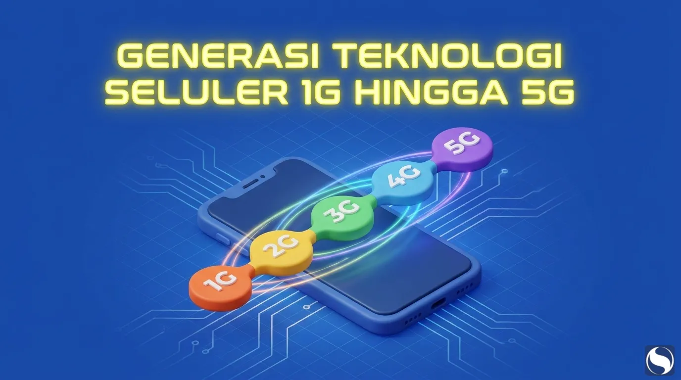 Generasi Teknologi Seluler 1G Hingga 5G