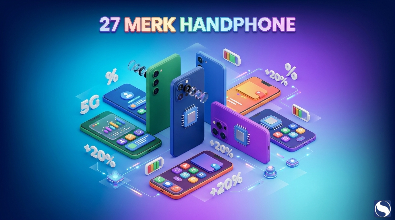 Merk Handphone yang ada di Indonesia