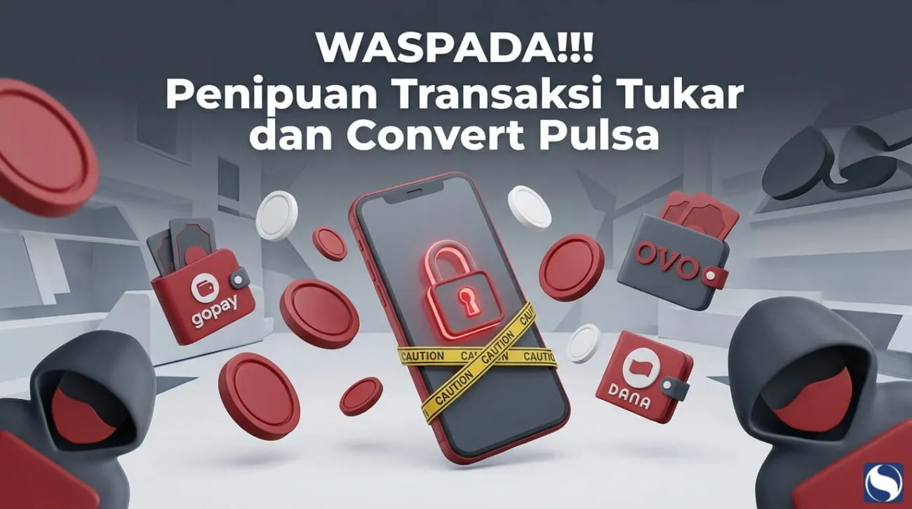 Penipuan Transaksi Tukar dan Convert Pulsa