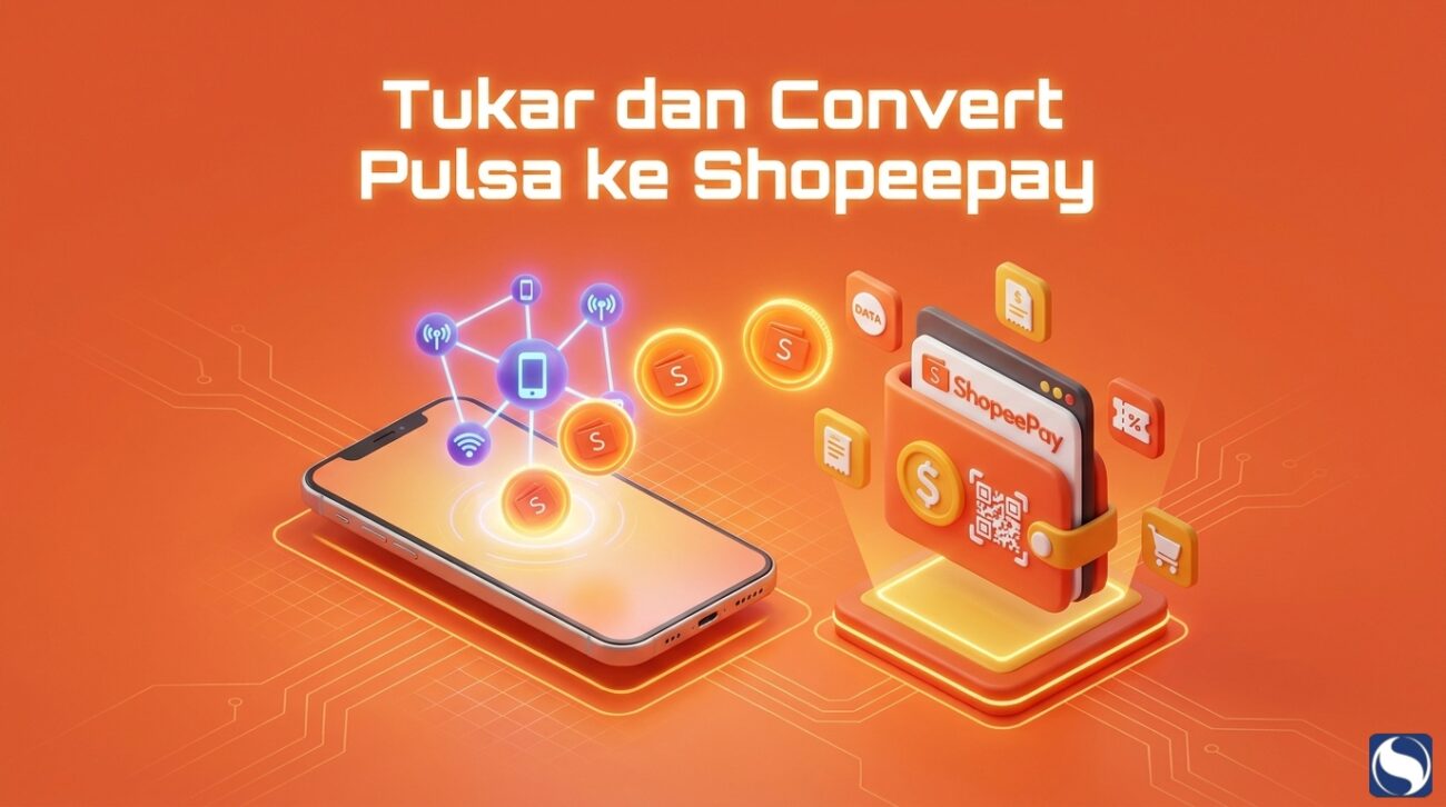 Tukar dan Convert Pulsa ke ShopeePay