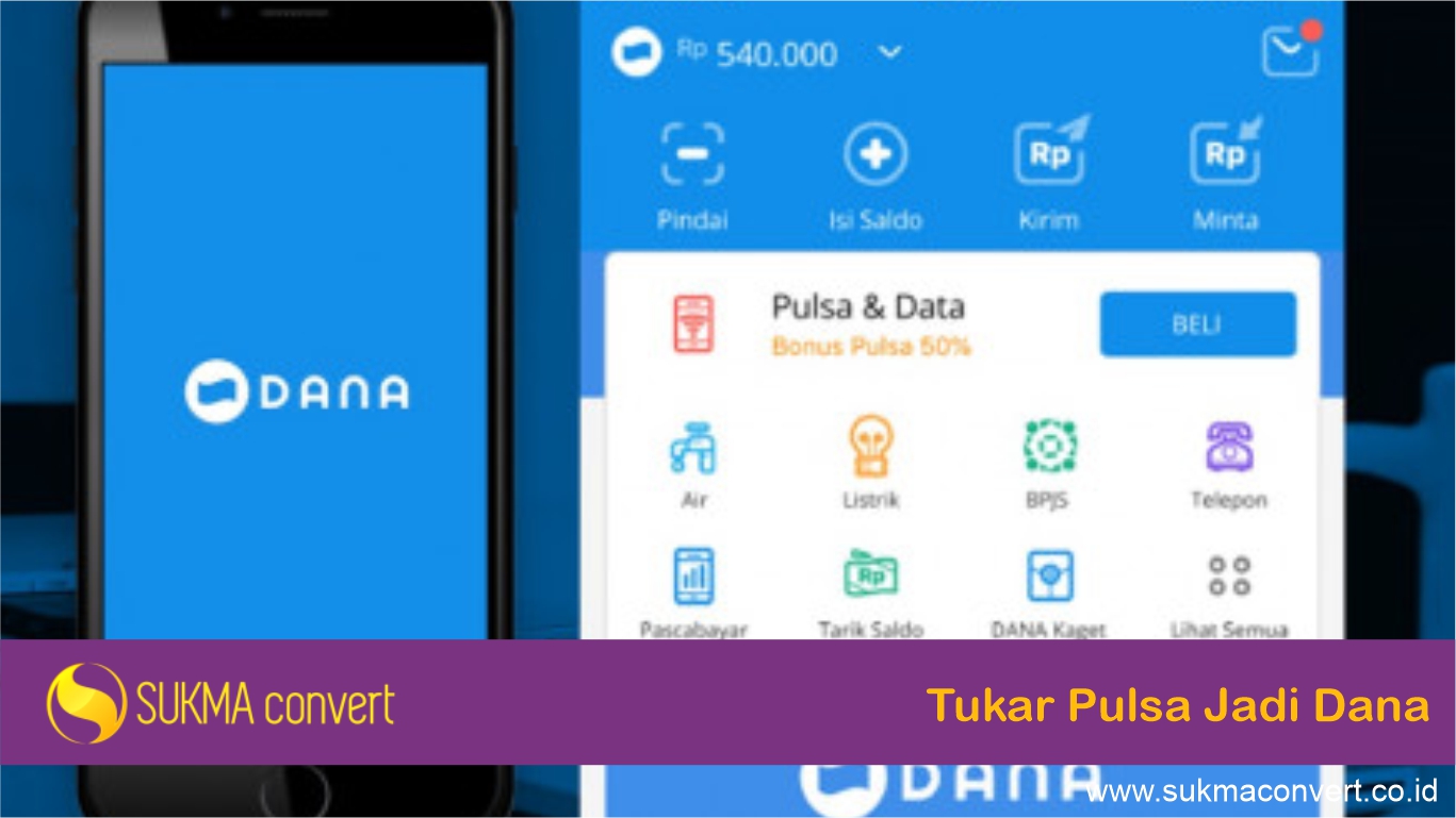 jasa convert pulsa jadi dana