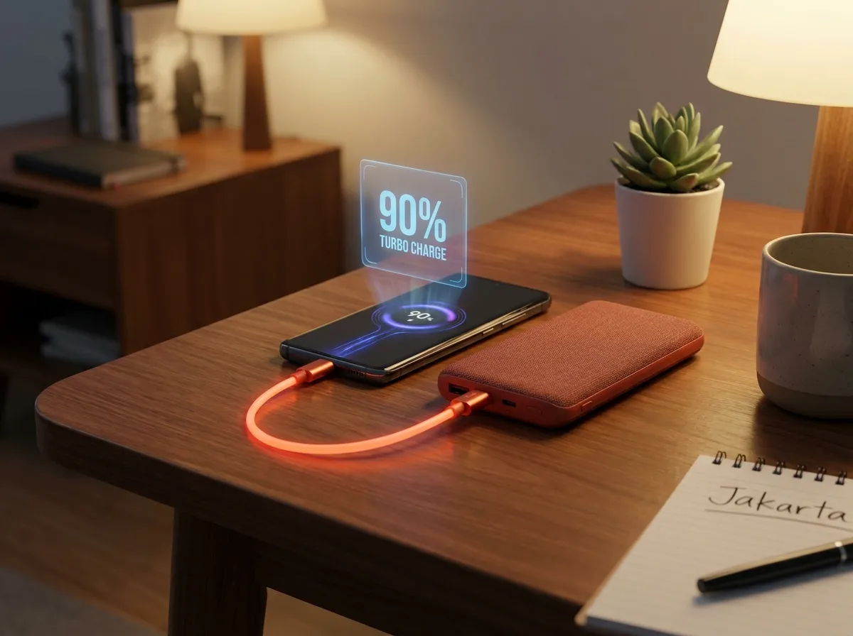 Pilihan Pengisi Daya (Power Bank) Cepat dari Produsen HP