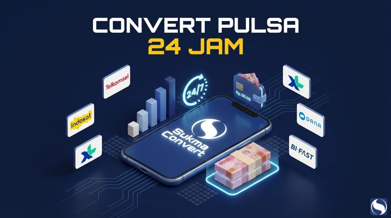 layanan convert pulsa 24 jam nonstop cepat cair di sukma convert