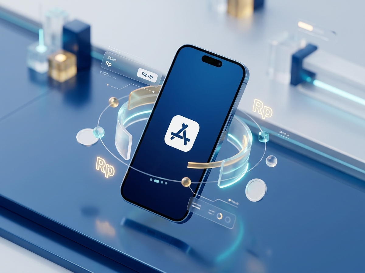 Cara Transaksi Tukar Pulsa Jadi Uang Lewat Apple App Store