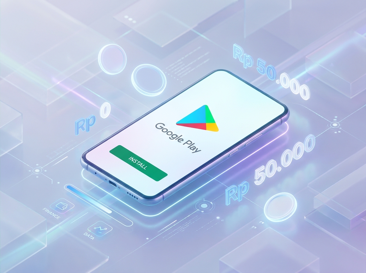 Cara Transaksi tukar pulsa ke dana Lewat Aplikasi Android (Google Play)