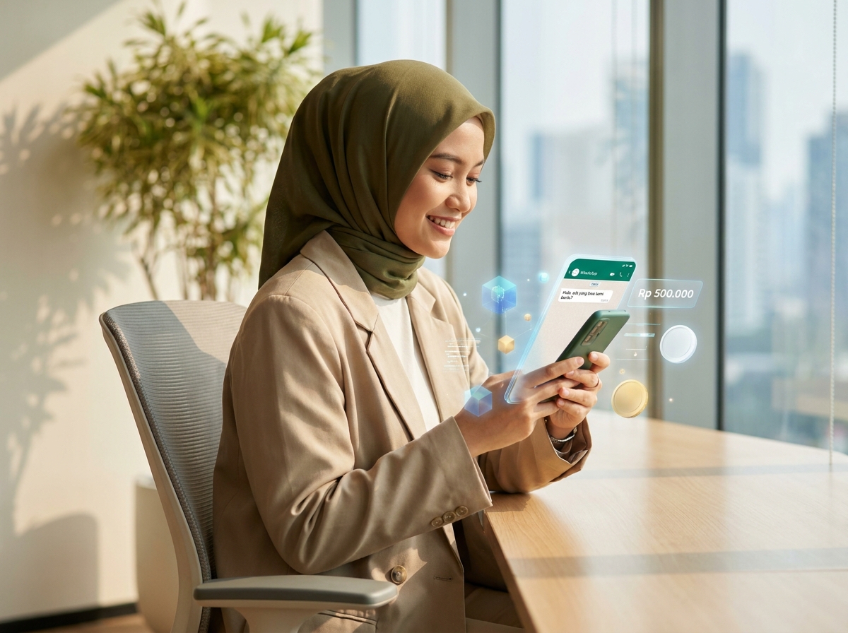 Cara Tukar Pulsa ke Dana Lewat WhatsApp Admin (Bimbingan Langsung)