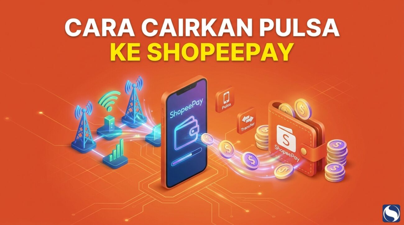 Cara Cairkan Pulsa ke ShopeePay