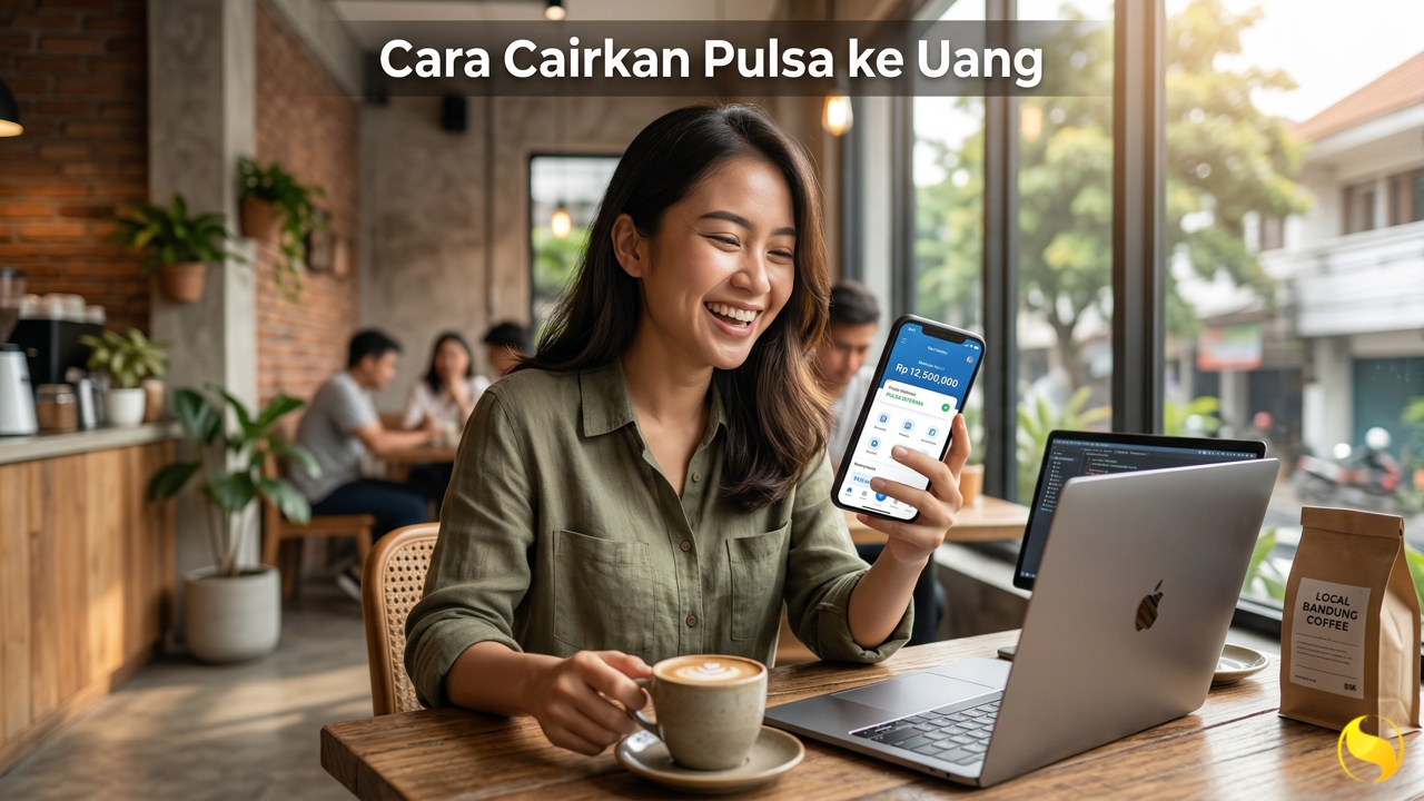 Cara Cairkan Pulsa ke Uang