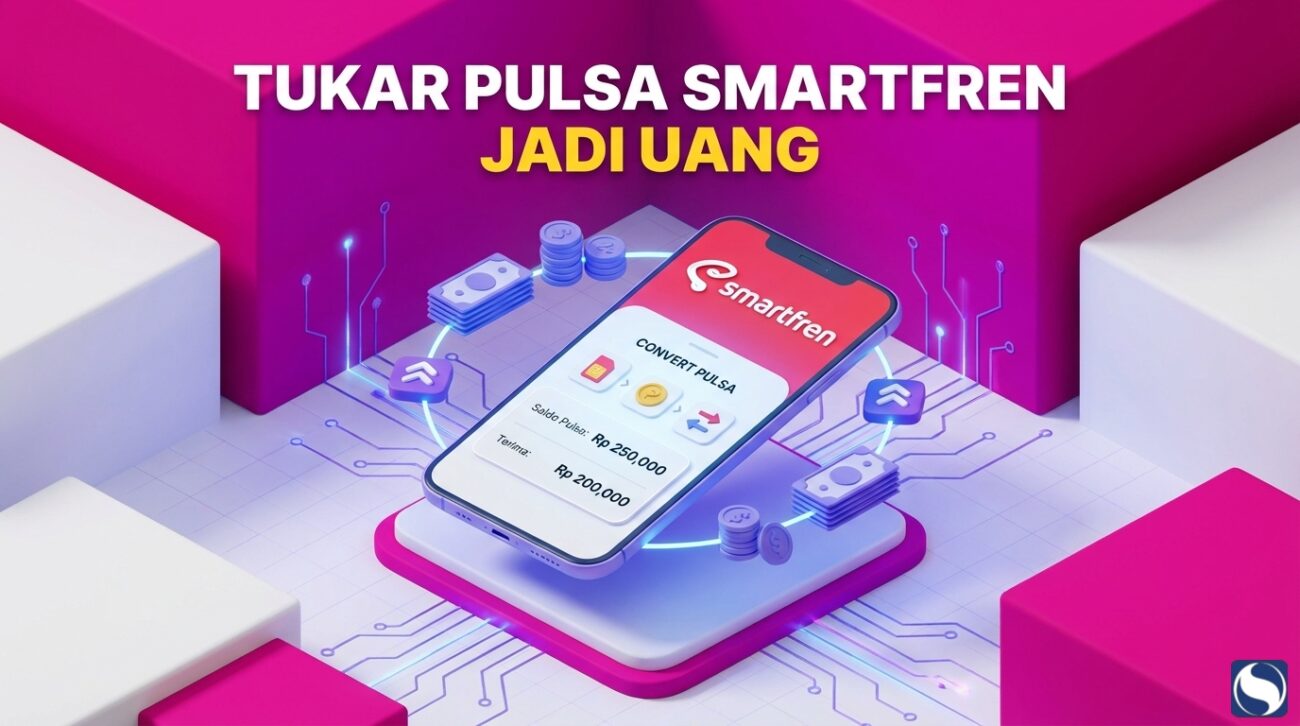 Convert dan Tukar pulsa Smartfren jadi Uang