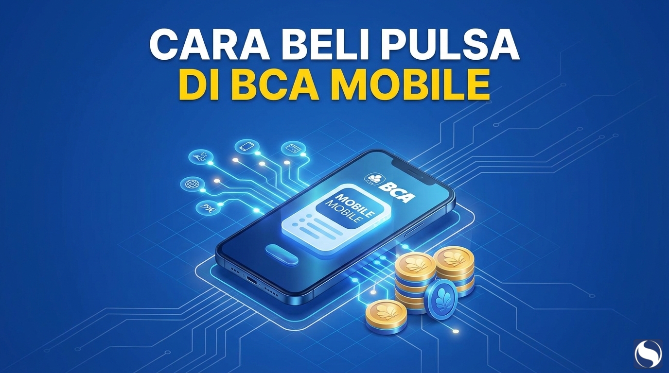 cara beli pulsa di bca mobile