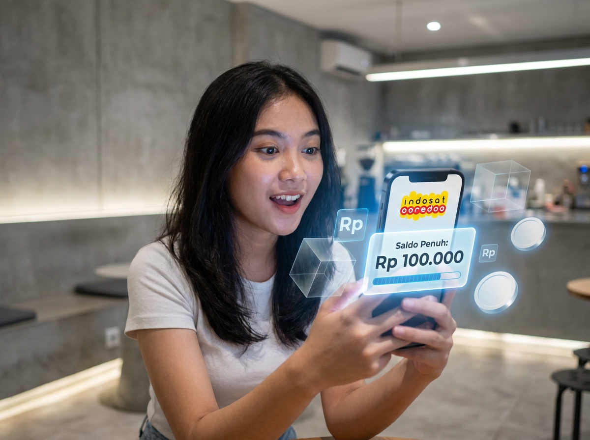 Cairkan Saldo Indosat yang Numpuk