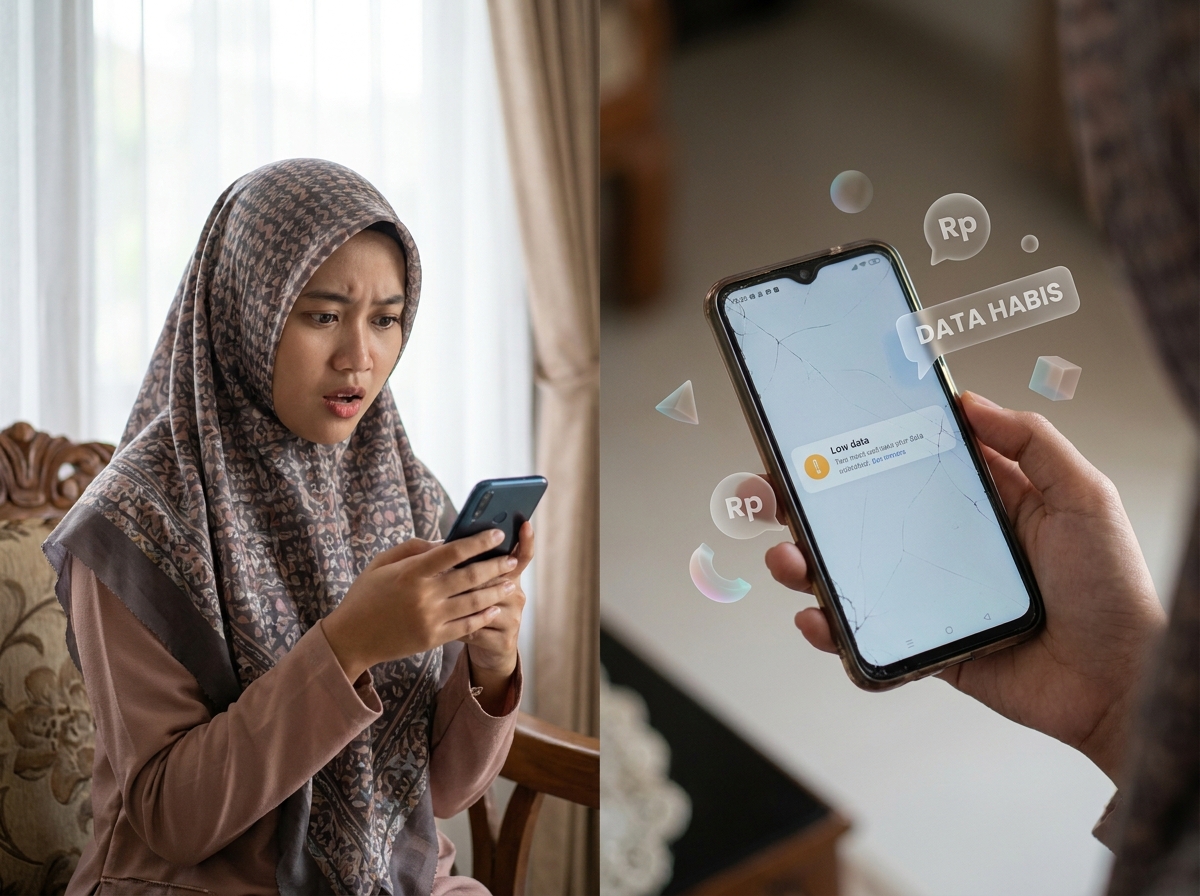 Kuota Internet Cepat Habis Tanpa Disadari
