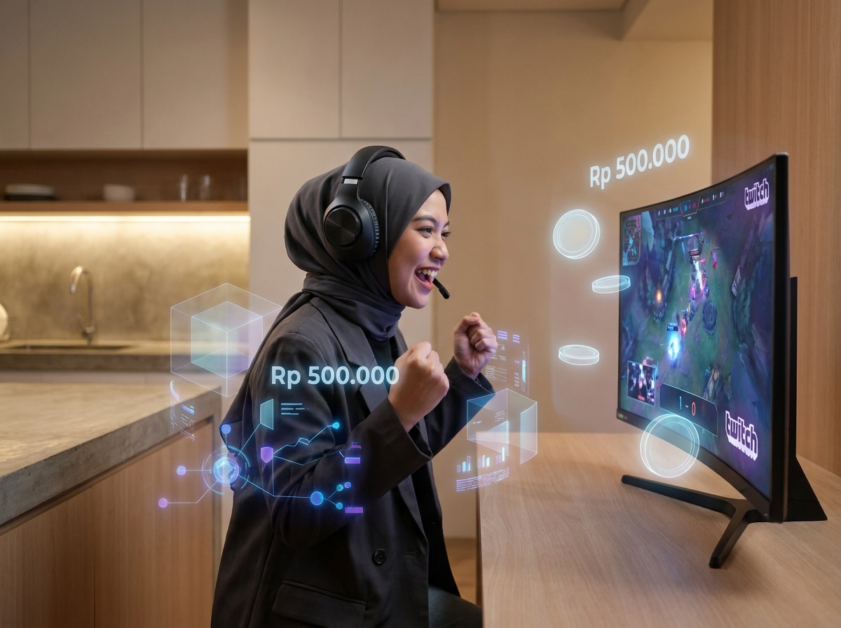 Live Streaming dan Monetisasi Komunitas Gamers 
