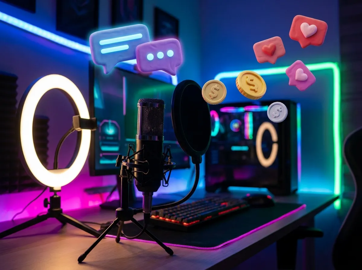 Live Streaming dan Monetisasi Komunitas Gamers