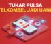 Tukar pulsa Telkomsel jadi uang