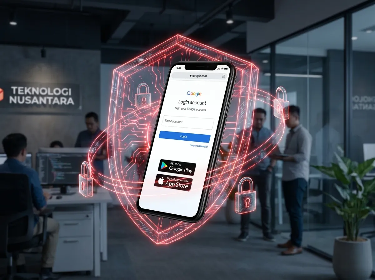Unduh Aplikasi Resmi & Gunakan Login by Google Untuk Convert Pulsa