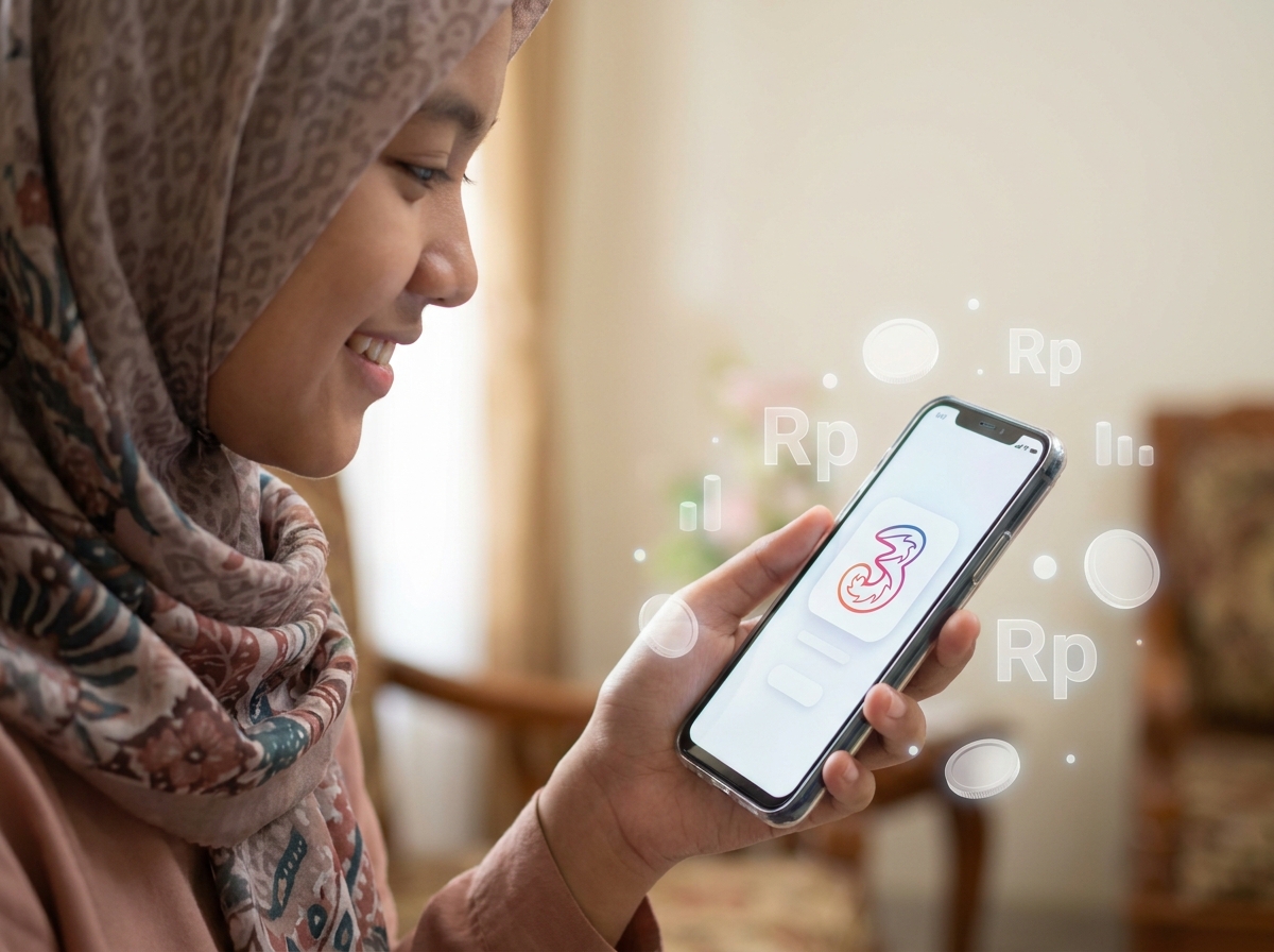 cara cepat Cek Pulsa Tri (3)