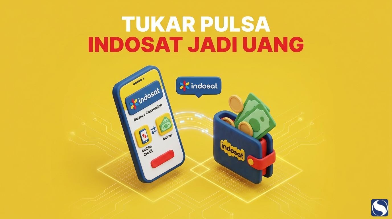convert dan tukar pulsa indosat jadi uang