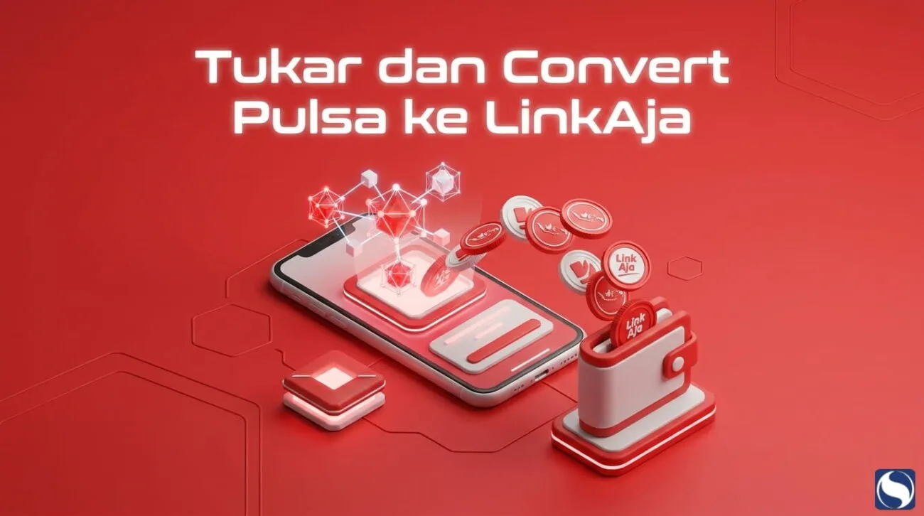 Tukar dan Convert Pulsa ke LinkAja